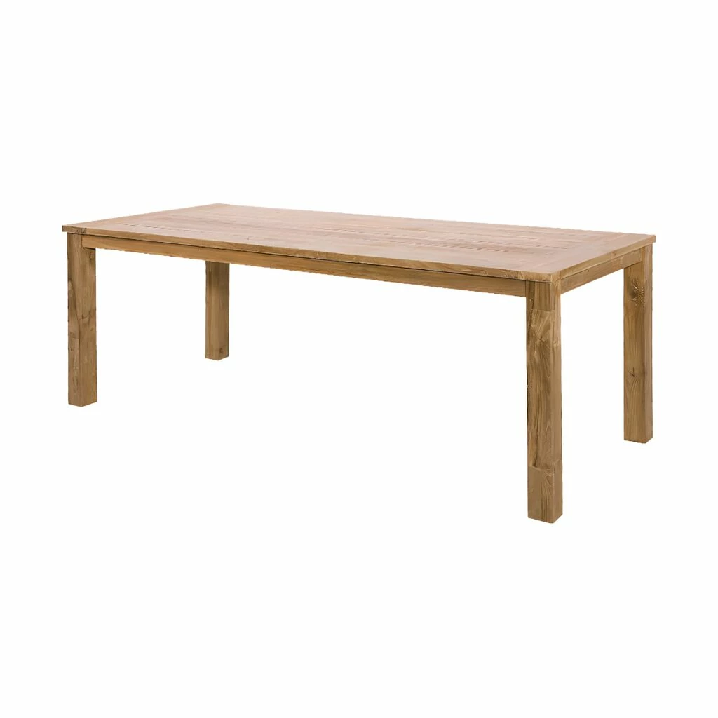 Outdoor-Tisch Aus Recyceltem Teakholz - Gartentisch Urmo 3 Outdoor-Tisch Aus Recyceltem Teakholz - Gartentisch Urmo