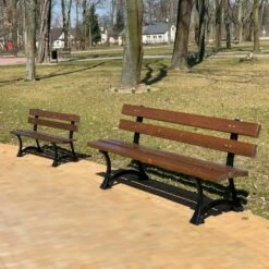 Park- Und Gartenbank Aus Holz Und Gusseisen - Tora -GARTENTRAUM Verkäufe park und gartenbank aus holz und gusseisen tora3