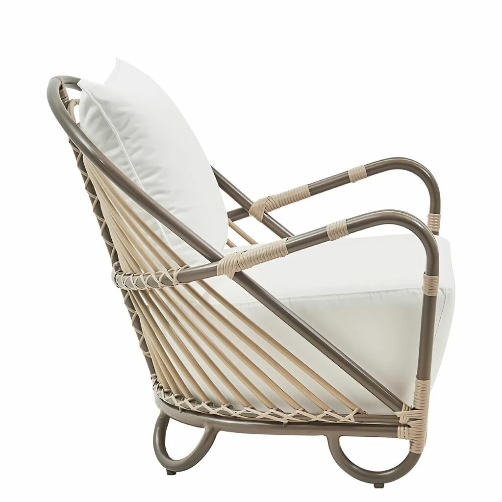 Pflegeleichter Moccafarbener Outdoor Sessel Aus Aluminium - Loungesessel Blenda 4 Pflegeleichter Moccafarbener Outdoor Sessel Aus Aluminium - Loungesessel Blenda – Bild 2