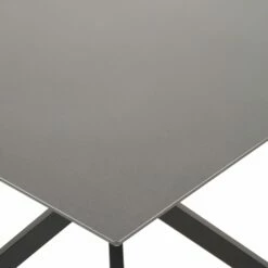 Quadratischer Esstisch Aus Aluminium 90x90cm In Schwarz - Silesto -GARTENTRAUM Verkäufe quadratischer esstisch aus aluminium 90x90cm in schwarz silesto2