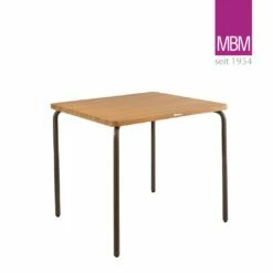 Quadratischer Esstisch Für Den Garten Von MBM - Tisch Serengeti