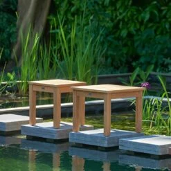 Quadratischer Garten Beistelltisch Aus Teakholz - Thea Beistelltisch -GARTENTRAUM Verkäufe quadratischer garten beistelltisch aus teakholz thea beistelltisch3