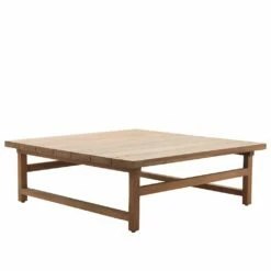 Quadratischer Kaffeetisch Aus Teakholz Für Den Garten - Kaffeetisch Hanny