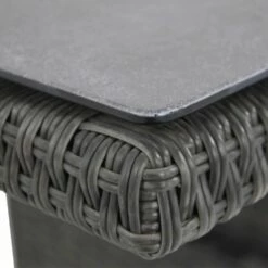 Rattan Gartentisch - Höhenvariabel - Mit Glasplatte - Gartentisch Buri -GARTENTRAUM Verkäufe rattan gartentisch hoehenvariabel mit glasplatte gartentisch buri3