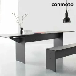 Robuste HPL Sitzgruppe Mit Bank - Bis 6 Personen - Riva Möbelset