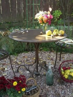 Romantischer Gartentisch Wetterfest Nostalgisch - Theo -GARTENTRAUM Verkäufe romantischer gartentisch wetterfest nostalgisch theo3