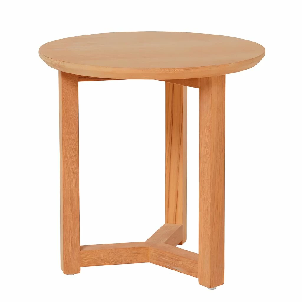 Runder Garten Beistelltisch Aus Teakholz - Modern - Esme Beistelltisch 3 Runder Garten Beistelltisch Aus Teakholz - Modern - Esme Beistelltisch
