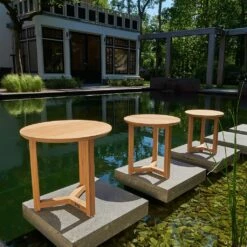 Runder Garten Beistelltisch Aus Teakholz - Modern - Esme Beistelltisch 11 Runder Garten Beistelltisch Aus Teakholz - Modern - Esme Beistelltisch -GARTENTRAUM Verkäufe runder garten beistelltisch aus teakholz modern esme beistelltisch5