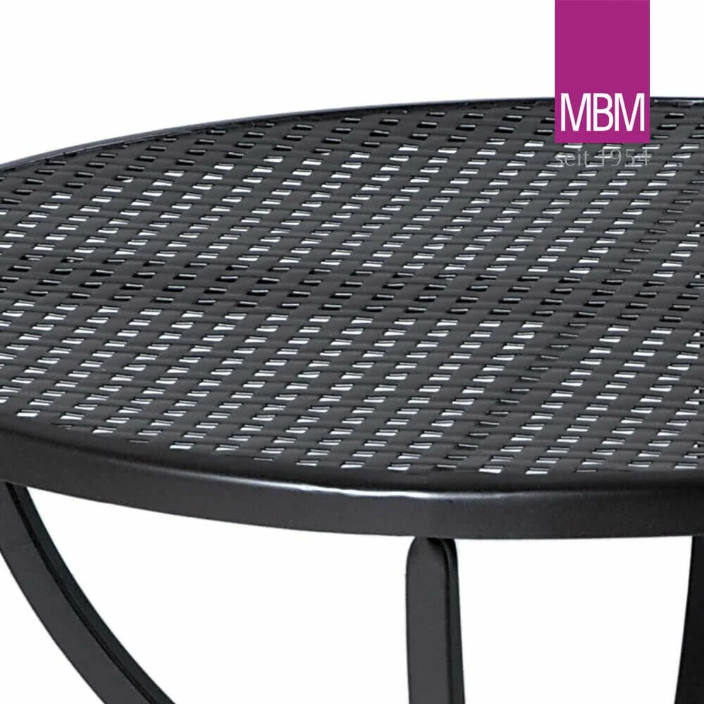 Runder Gartentisch Aus Schmiedeeisen - MBM - 75cm - Tisch Romeo 4 Runder Gartentisch Aus Schmiedeeisen - MBM - 75cm - Tisch Romeo – Bild 2
