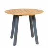 Runder Gartentisch Aus Teakholz & Aluminium - Modern - Darcey M Gartentisch -GARTENTRAUM Verkäufe runder gartentisch aus teakholz aluminium modern darcey m gartentisch