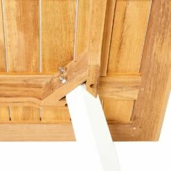 Runder Gartentisch Aus Teakholz & Weißem Aluminium - Darcey Gartentisch -GARTENTRAUM Verkäufe runder gartentisch aus teakholz weissem aluminium darcey gartentisch3