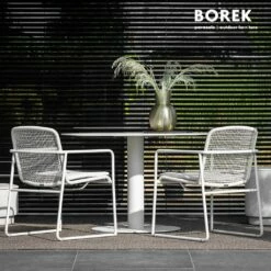 Runder Outdoor Esstisch Aus Edelstahl Und Dekton Von Borek - Peniche Gartentisch -GARTENTRAUM Verkäufe runder outdoor esstisch aus edelstahl und dekton von borek peniche gartentisch3