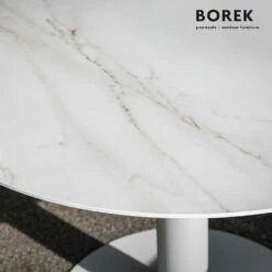 Runder Outdoor Esstisch Aus Edelstahl Und Dekton Von Borek - Peniche Gartentisch -GARTENTRAUM Verkäufe runder outdoor esstisch aus edelstahl und dekton von borek peniche gartentisch4