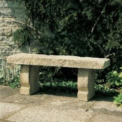 Rustikale Garten Steinbank - Genua