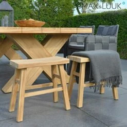 Schlichter Gartenhocker Aus Teakholz - Max&Luuk - Lindy Hocker -GARTENTRAUM Verkäufe schlichter gartenhocker aus teakholz max luuk lindy hocker3