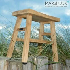 Schlichter Gartenhocker Aus Teakholz - Max&Luuk - Lindy Hocker -GARTENTRAUM Verkäufe schlichter gartenhocker aus teakholz max luuk lindy hocker7