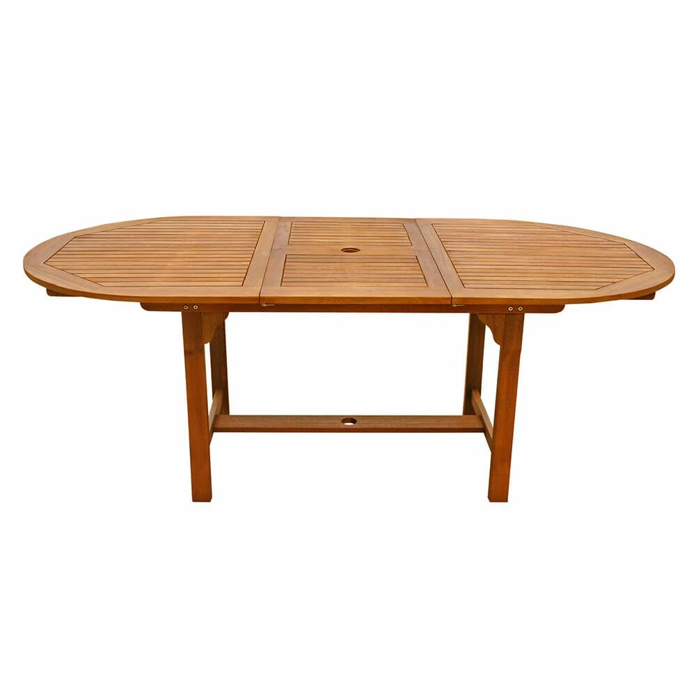 Schöne 6er Sitzgarnitur Aus Holz Mit Stuhlauflagen Und Ausziehtisch - Acerosae 6-Sitzer Auflagen 7 Schöne 6er Sitzgarnitur Aus Holz Mit Stuhlauflagen Und Ausziehtisch - Acerosae 6-Sitzer Auflagen – Bild 5