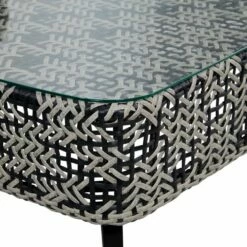 Schwarz-weiße Polyrattan Sitzgruppe Mit Tisch - Möbelset Fantur 6 Schwarz-weiße Polyrattan Sitzgruppe Mit Tisch - Möbelset Fantur -GARTENTRAUM Verkäufe schwarz weisse polyrattan sitzgruppe mit tisch moebelset fantur2