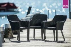 Schwarzer Gartenstuhl Von MBM - Resysta & Kunststoffgeflecht - Sessel Tortuga -GARTENTRAUM Verkäufe schwarzer gartenstuhl von mbm resysta kunststoffgeflecht sessel tortuga5