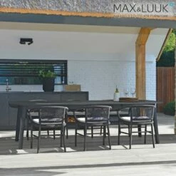 Schwarzer Max & Luuk Stuhl Aus Teak Mit Geflecht Für Den Garten - Kevin Stuhl 12 Schwarzer Max & Luuk Stuhl Aus Teak Mit Geflecht Für Den Garten - Kevin Stuhl -GARTENTRAUM Verkäufe schwarzer max luuk stuhl aus teak mit geflecht fuer den garten kevin stuhl5