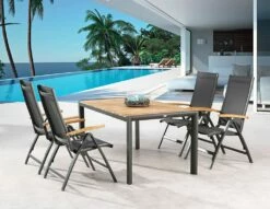 GARTENTRAUM Verkäufe -GARTENTRAUM Verkäufe sitzgruppe fuer 4 personen aus holz und ergotex moebel set spirabilis2