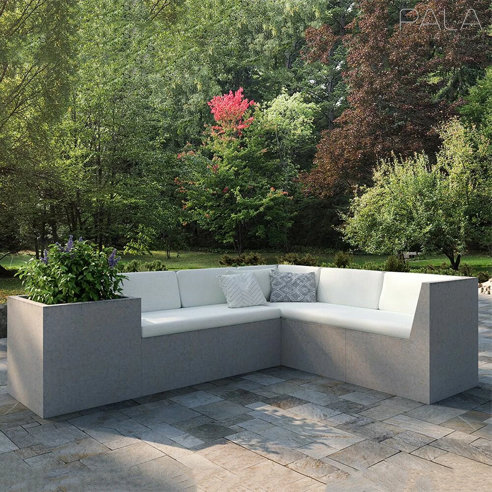 Sitzmodul Aus Beton Als Gartensessel Oder Für Die Loungeecke - Aino 4 Sitzmodul Aus Beton Als Gartensessel Oder Für Die Loungeecke - Aino – Bild 2