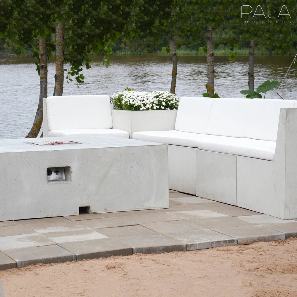 Sitzmodul Aus Beton Als Gartensessel Oder Für Die Loungeecke - Aino 5 Sitzmodul Aus Beton Als Gartensessel Oder Für Die Loungeecke - Aino – Bild 3