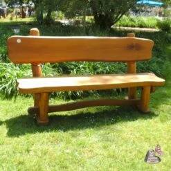 Stabile Sitzbank Für Den Garten Aus Eichen- Und Robinienholz - Bank Galahad