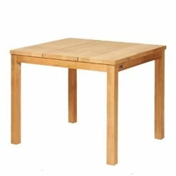 Stabiler Outdoor Holztisch Aus Teakholz - Eckig - Alice Gartentisch