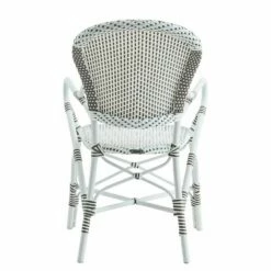 Stapelbarer Gartenstuhl Mit Armlehnen Und Dot Muster In Weiß - Gartensessel Karina 9 Stapelbarer Gartenstuhl Mit Armlehnen Und Dot Muster In Weiß - Gartensessel Karina -GARTENTRAUM Verkäufe stapelbarer gartenstuhl mit armlehnen und dot muster in weiss gartensessel karina4