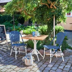 Stapelbarer Stuhl Für Den Garten Mit Dot Motiv - Gartenstuhl Risa -GARTENTRAUM Verkäufe stapelbarer stuhl fuer den garten mit dot motiv gartenstuhl risa5