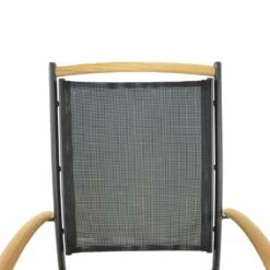 Stapelbarer Stuhl Mit Teakholz In Anthrazit - Stuhl Minzo -GARTENTRAUM Verkäufe stapelbarer stuhl mit teakholz in anthrazit stuhl minzo3