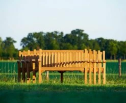 Stilvolle Gartenbank - Teakholz - Mit Armlehne - Ivy Gartenbank -GARTENTRAUM Verkäufe stilvolle gartenbank teakholz mit armlehne ivy gartenbank5