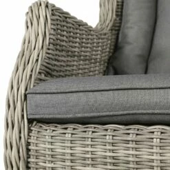 Stilvolle Korbsessel Aus Polyrattan Mit Polster - Korbsessel Zenna -GARTENTRAUM Verkäufe stilvolle korbsessel aus polyrattan mit polster korbsessel zenna4