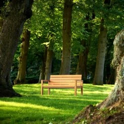 Teakholz Gartenbank Mit Rückenlehne - Modern - Lucy Gartenbank -GARTENTRAUM Verkäufe teakholz gartenbank mit rueckenlehne modern lucy gartenbank3