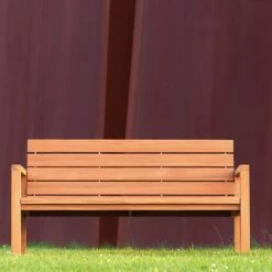 Teakholz Gartenbank Mit Rückenlehne - Modern - Lucy Gartenbank -GARTENTRAUM Verkäufe teakholz gartenbank mit rueckenlehne modern lucy gartenbank5