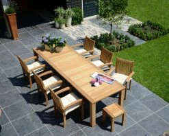 Teakholz Gartenhocker - Modern - Lucy Hocker -GARTENTRAUM Verkäufe teakholz gartenhocker modern lucy hocker5