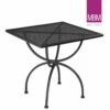 Terrassentisch Quadratisch Aus Metall - MBM - Eisen - 75x75x73cm - Tisch Romeo -GARTENTRAUM Verkäufe terrassentisch quadratisch aus metall mbm eisen 75x75x73cm tisch romeo
