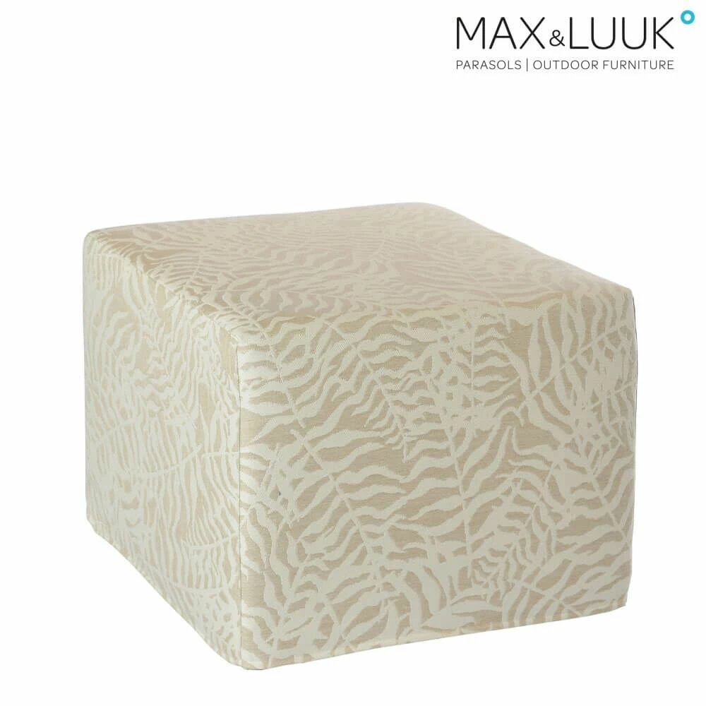 Vielseitiger Gartenhocker Von Max & Luuk Mit Wetterfestem Sunbrella Bezug - Ian Hocker 3 Vielseitiger Gartenhocker Von Max & Luuk Mit Wetterfestem Sunbrella Bezug - Ian Hocker