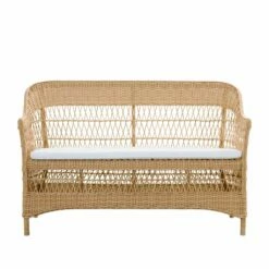 Von Hand Geflochtenes Wetterbeständiges 2-Sitzer Gartensofa - 2-Sitzer Hedda -GARTENTRAUM Verkäufe von hand geflochtenes wetterbestaendiges 2 sitzer gartensofa 2 sitzer hedda4