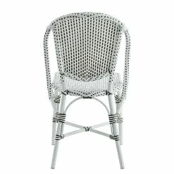 Weißer Stapelstuhl Für Den Garten Mit Punkte Motiv - Gartenstuhl Risa -GARTENTRAUM Verkäufe weisser stapelstuhl fuer den garten mit punkte motiv gartenstuhl risa3