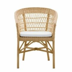 Wetterbeständiger Korbstuhl Aus Aluminium Und Rattan - Gartenstuhl Ivar -GARTENTRAUM Verkäufe wetterbestaendiger korbstuhl aus aluminium und rattan gartenstuhl ivar3