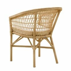 Wetterbeständiger Korbstuhl Aus Aluminium Und Rattan - Gartenstuhl Ivar -GARTENTRAUM Verkäufe wetterbestaendiger korbstuhl aus aluminium und rattan gartenstuhl ivar5