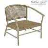 Wetterbeständiger Loungesessel Aus Teak Holz Mit Geflecht Von Max & Luuk - Kevin Loungesessel -GARTENTRAUM Verkäufe wetterbestaendiger loungesessel aus teak holz mit geflecht von max luuk kevin loungesessel