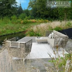 Wetterbeständiger Retro Gartenstuhl Mit Armlehnen Und Polstern - Max & Luuk - Jane Gartensessel -GARTENTRAUM Verkäufe wetterbestaendiger retro gartenstuhl mit armlehnen und polstern max luuk jane gartensessel5