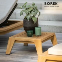 Wetterfester Borek Beistelltisch Aus Teakholz - Eckig - Hybrid Beistelltisch -GARTENTRAUM Verkäufe wetterfester borek beistelltisch aus teakholz eckig hybrid beistelltisch4