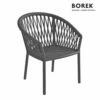 Wetterfester Borek Gartenstuhl Mit Aluminiumgestell In Anthrazit - Majinto Gartenstuhl -GARTENTRAUM Verkäufe wetterfester borek gartenstuhl mit aluminiumgestell in anthrazit majinto gartenstuhl