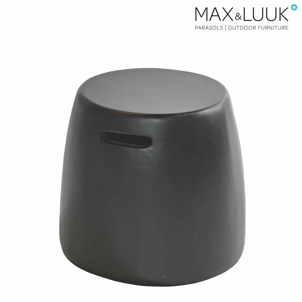 Wetterfester Dunkler Beistelltisch Von Max & Luuk - Nick Hocker 3 Wetterfester Dunkler Beistelltisch Von Max & Luuk - Nick Hocker