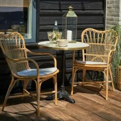 Wetterfester Holzfarbener Gartensessel In Rattanoptik - Gartenstuhl Finja 9 Wetterfester Holzfarbener Gartensessel In Rattanoptik - Gartenstuhl Finja -GARTENTRAUM Verkäufe wetterfester holzfarbener gartensessel in rattanoptik gartenstuhl finja4