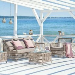 Wetterfester Kaffeetisch Für Die Loungeecke Im Garten In Moccachino - Beistelltisch Caya -GARTENTRAUM Verkäufe wetterfester kaffeetisch fuer die loungeecke im garten in moccachino beistelltisch caya3